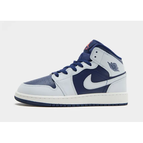 Jordan Air 1 Mid Junior - Blauw, Blauw Blauw — vergelijk prijzen bij 1 winkel