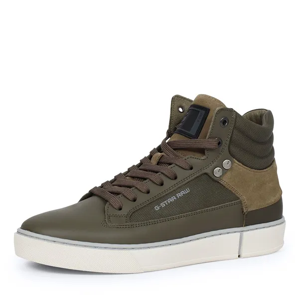 G-Star Ravond Mid heren sneaker groen-42 groen — vergelijk prijzen bij 1 winkel