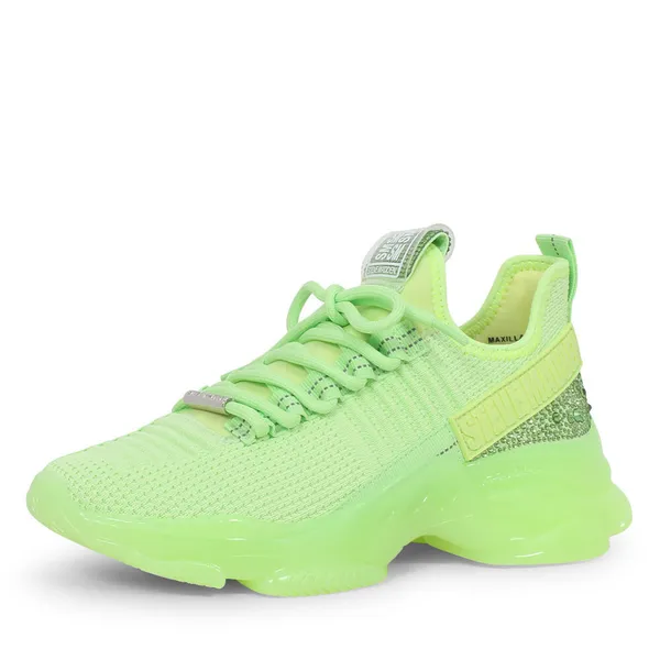 Steve Madden Maxilla-R dames sneaker neon groen-37 groen — vergelijk prijzen bij 1 winkel