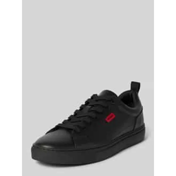 HUGO Sneakers met treklus, model 'Morrie' Zwart — vergelijk prijzen bij 1 winkel