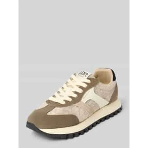 Gant Sneakers met labeldetails, model 'Caffay' Taupe — vergelijk prijzen bij 1 winkel