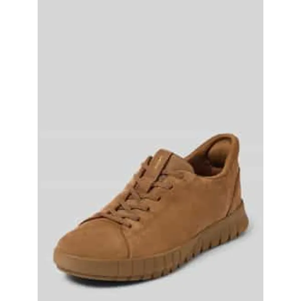Geox Sneakers met vetersluiting, model 'FLEXTRIDE PLUS' Middenbruin — vergelijk prijzen bij 1 winkel