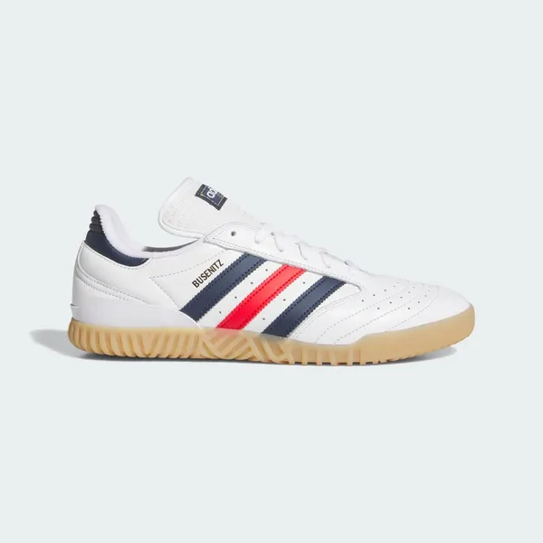 adidas BUSENITZ INDOOR SUPER Sneakers Cloud White / Collegiate Navy / Better Scarlet — vergelijk prijzen bij 1 winkel
