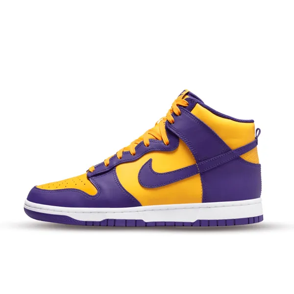 Nike Dunk High Geel