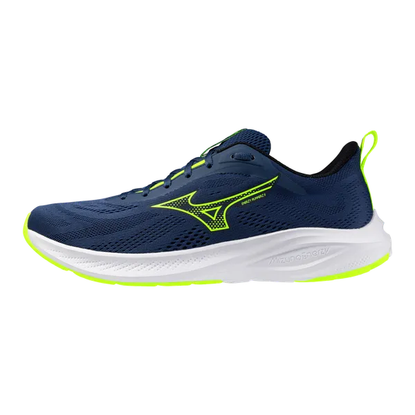 Mizuno ENERZY RUNNERZ 2 Hardloopschoenen Estate Blauw/Lightning Geel/W Estate Blauw/Lightning Geel/W — vergelijk prijzen bij 1 winkel