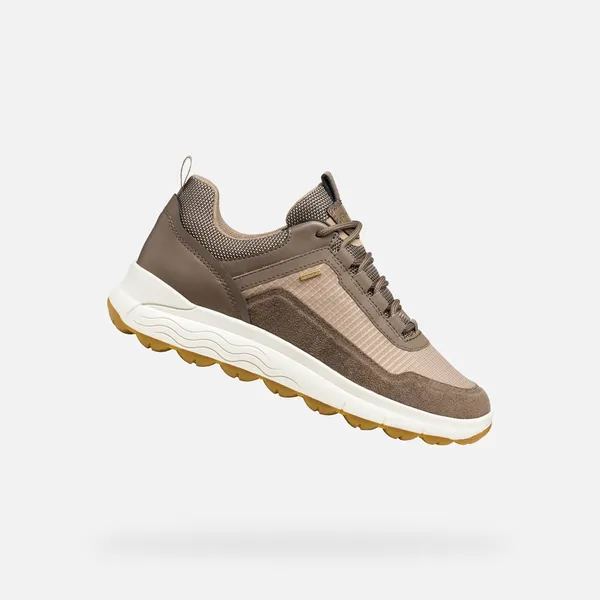 GEOX SPHERICA 4X4 ABX DAMES Sneakers Beige/Bruin — vergelijk prijzen bij 1 winkel