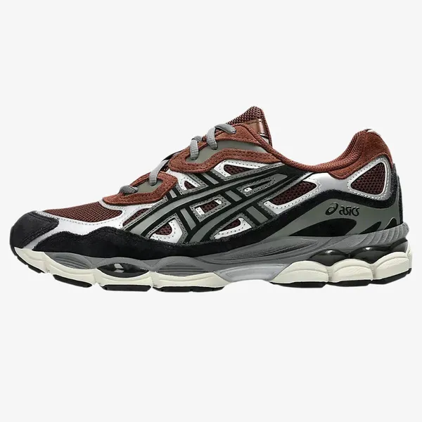 ASICS Gel-NYC - Unisex - Reddish Brown Steeple Grey Wit — vergelijk prijzen bij 1 winkel