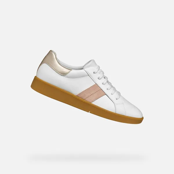 GEOX Sneakers Wit/Beige — vergelijk prijzen bij 1 winkel