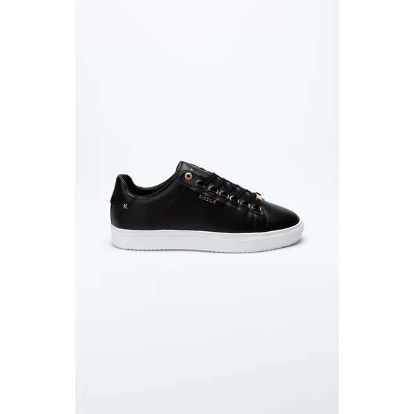 SikSilk heren zwarte klassieke trainer met metalen D-rings Black — vergelijk prijzen bij 1 winkel