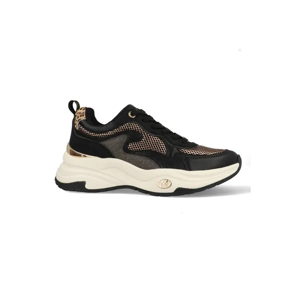 Mexx Sneakers Palma Ora MI001002653W-1111 Zwart / Goud Zwart — vergelijk prijzen bij 1 winkel