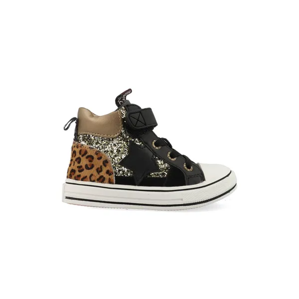 Shoesme Sneakers ON22W206-B Zwart / Goud Zwart — vergelijk prijzen bij 1 winkel