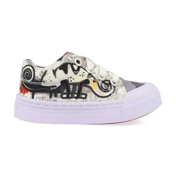 Go Banana&apos;s Sneakers GB22SWHITECHAM-L Wit / Grijs Wit — vergelijk prijzen bij 1 winkel