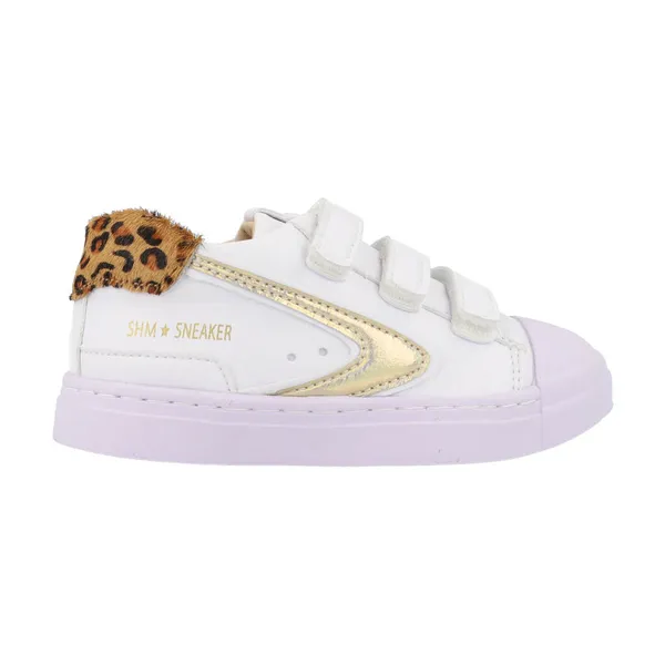 Shoesme Sneakers SH22S016-A Wit / Goud Wit — vergelijk prijzen bij 1 winkel
