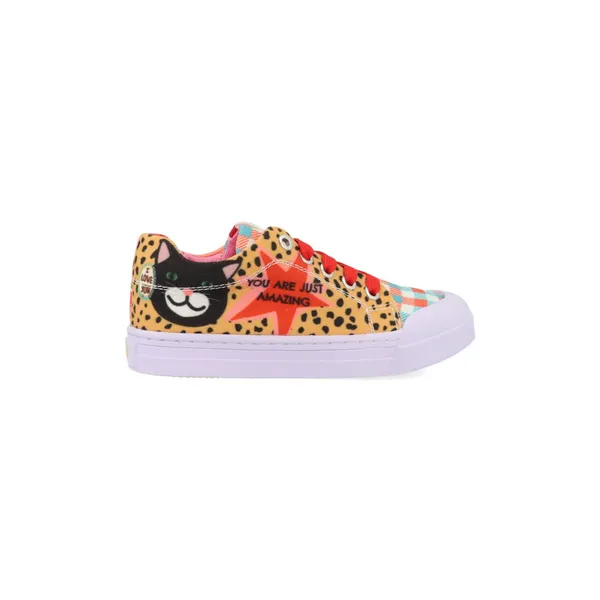 Go Banana&apos;s Sneakers GB22SCAT-L Geel / Oranje Oranje — vergelijk prijzen bij 1 winkel