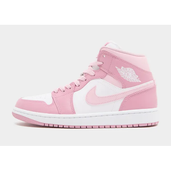Jordan Air 1 Mid Dames - Roze- Dames, Roze Roze — vergelijk prijzen bij 1 winkel