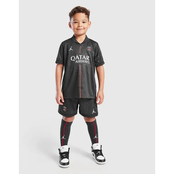 Jordan Paris Saint Germain 2025/26 Fourth Kit Children - Zwart, Zwart Zwart — vergelijk prijzen bij 1 winkel