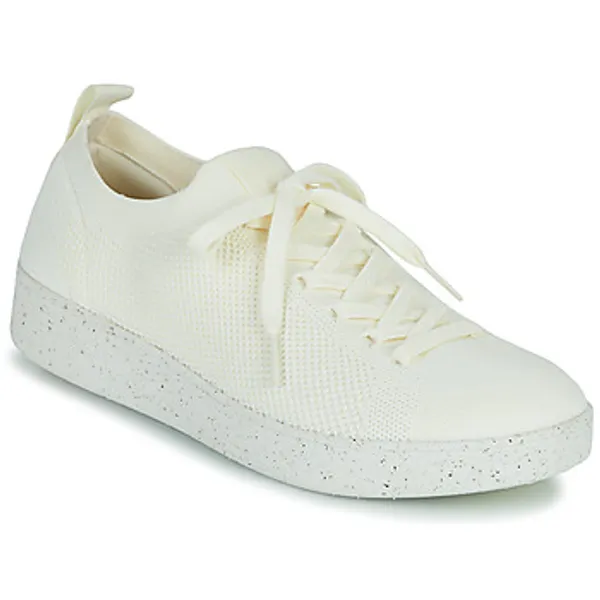 FitFlop Lage Sneakers  RALLY e01 MULTI-KNIT TRAINERS Wit — vergelijk prijzen bij 1 winkel