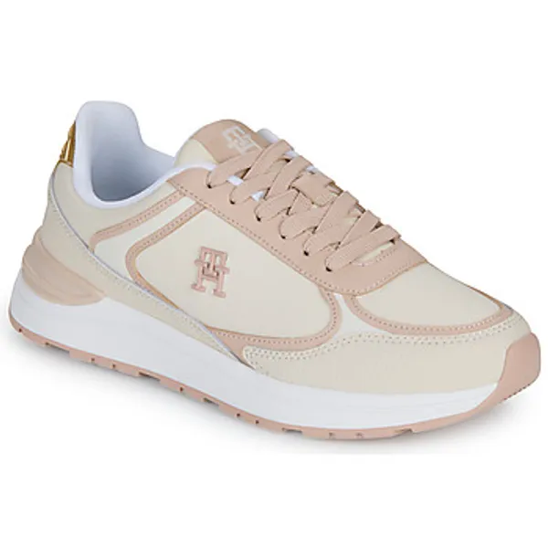 Tommy Hilfiger Lage Sneakers  CASUAL FASHION RUNNER LTHR Roze — vergelijk prijzen bij 1 winkel
