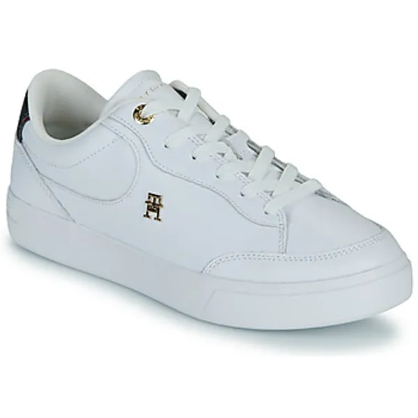 Tommy Hilfiger Lage Sneakers  ESSENTIAL CHIC COURT SNEAKER RWB Wit — vergelijk prijzen bij 1 winkel
