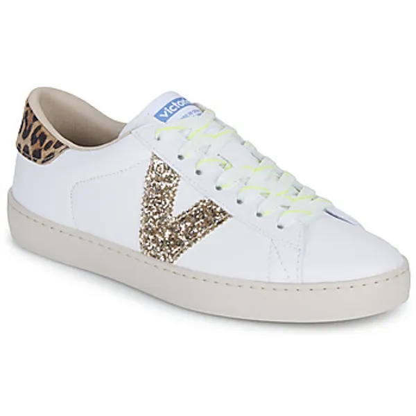 Victoria Lage Sneakers  BERLIN EFECTO PIEL ANIMAL PRINT Wit — vergelijk prijzen bij 1 winkel