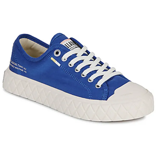Palladium Lage Sneakers  PALLA ACE CVS ORG Blauw — vergelijk prijzen bij 1 winkel