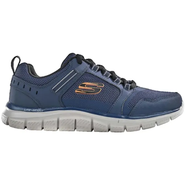 Skechers Lage Sneakers  Knockhill Blauw — vergelijk prijzen bij 1 winkel