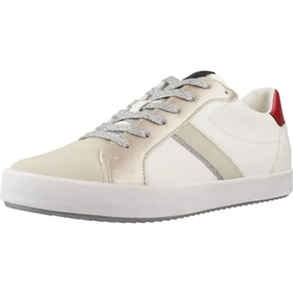 Geox Sneakers  Sport Zapatillas Mujer Modèle D Blomiee Beige — vergelijk prijzen bij 1 winkel