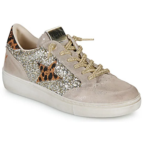 Cetti Lage Sneakers C-1400-SRA-EXP-INV26-SATURNO-GLITTER-CHAMPAGNE Goud — vergelijk prijzen bij 1 winkel