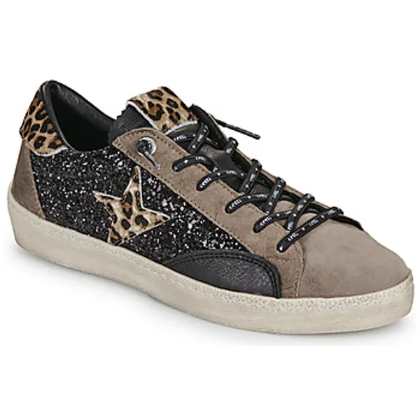 Cetti Lage Sneakers  C-1342-SRA-INV26-ANTE-GLITTER-NEGRO Zwart — vergelijk prijzen bij 1 winkel