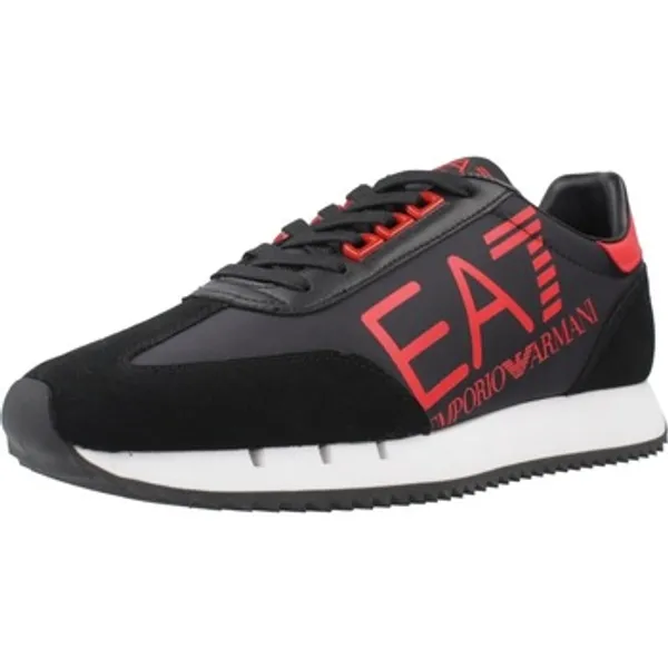 Emporio Armani EA7 Lage Sneakers Sport Zapatillas Hombre Modèle 7x000541 Af18609 Zwart — vergelijk prijzen bij 1 winkel