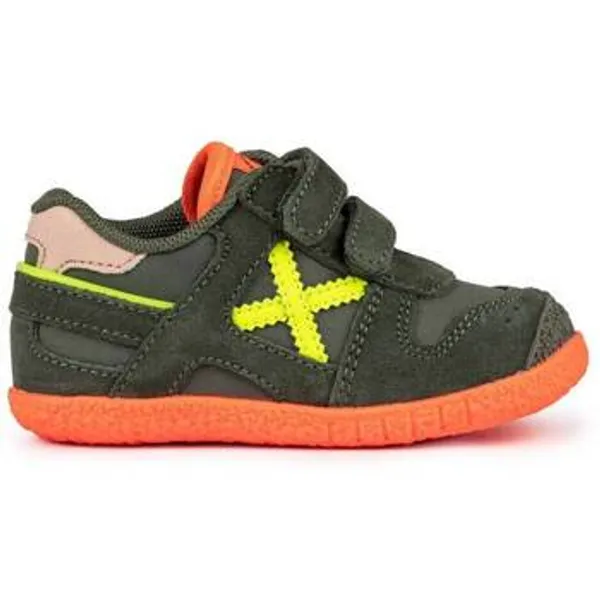 Munich Lage Sneakers  Baby Goal 8172594 Caqui Groen — vergelijk prijzen bij 1 winkel