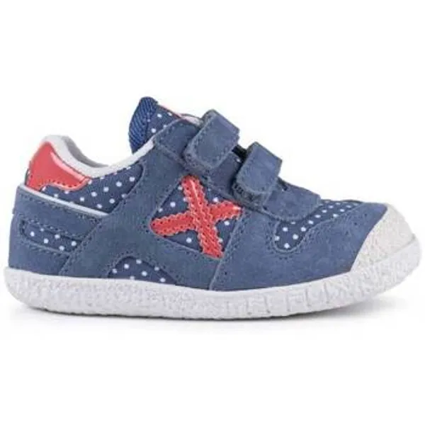 Munich Lage Sneakers  Baby Goal 8172618 Azul Blauw — vergelijk prijzen bij 1 winkel