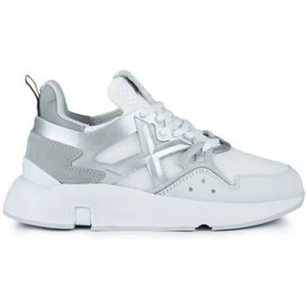 Munich Lage Sneakers  Clik Woman 4172067 Blanco/Plata Wit — vergelijk prijzen bij 1 winkel