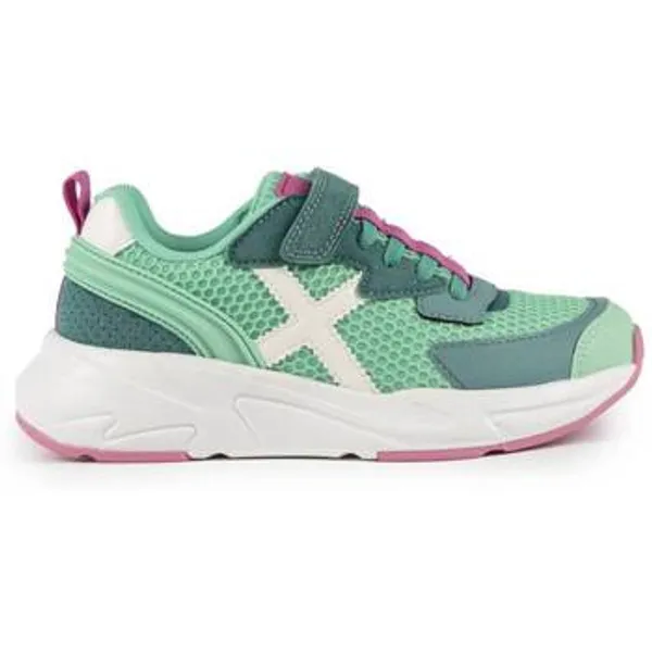 Munich Lage Sneakers  Mini Track Vco 8890105 Verde Groen — vergelijk prijzen bij 1 winkel