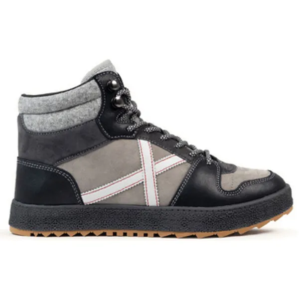 Munich Hoge Sneakers  Nordik 8750015 Gris Grijs — vergelijk prijzen bij 1 winkel