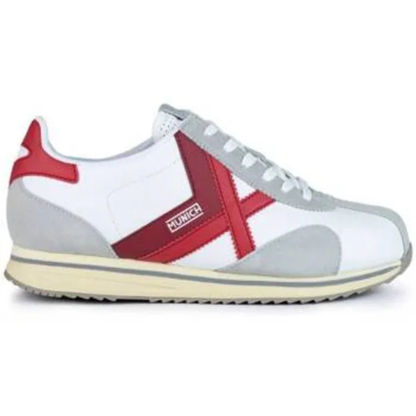 Munich Lage Sneakers  Sapporo 8350172 Blanco/Rojo Wit — vergelijk prijzen bij 1 winkel