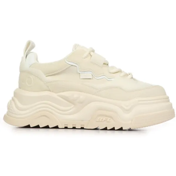 Buffalo Lage Sneakers  Orbit Vegan Nubuck Wit — vergelijk prijzen bij 1 winkel