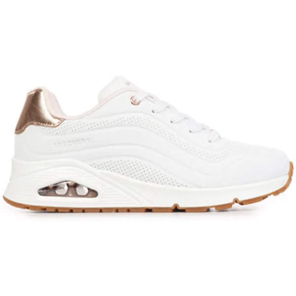 Skechers Lage Sneakers  Uno Gen1 Shimmer Wave Wit — vergelijk prijzen bij 1 winkel