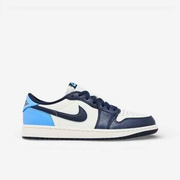 Nike Lage Sneakers  Jordan 1 Low OG Obsidian UNC Wit — vergelijk prijzen bij 1 winkel