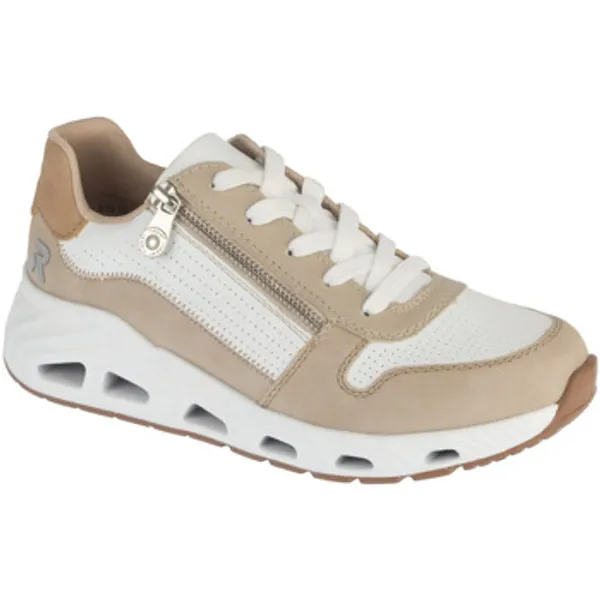 Rieker Lage Sneakers  Sneakers N5204 Beige — vergelijk prijzen bij 1 winkel