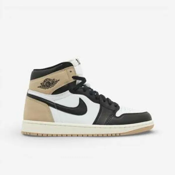 Nike Hoge Sneakers  Jordan 1 Retro High OG Latte (Women's) Wit — vergelijk prijzen bij 1 winkel