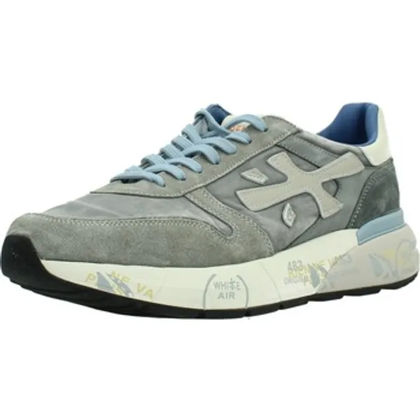 Premiata Lage Sneakers  Sport Zapatillas Hombre Modèle Mick 7247 Grijs — vergelijk prijzen bij 1 winkel