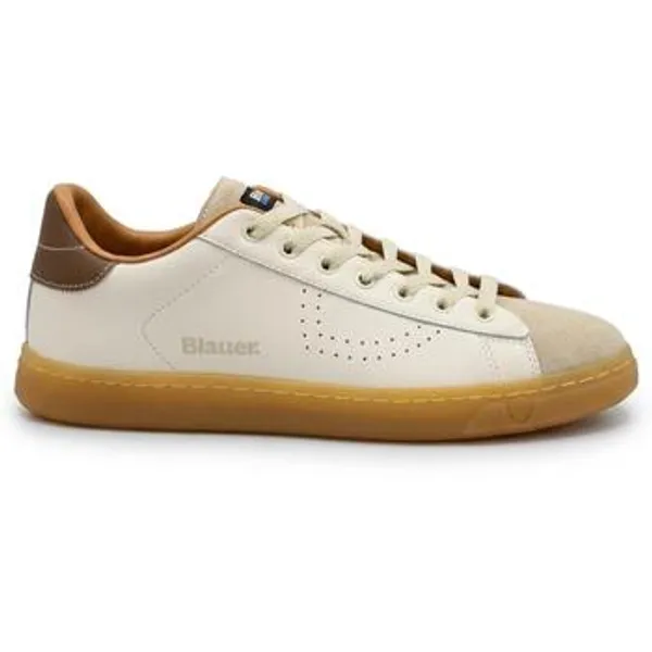 Blauer Lage Sneakers  BLA-E26-LOWELL01-CB Beige — vergelijk prijzen bij 1 winkel