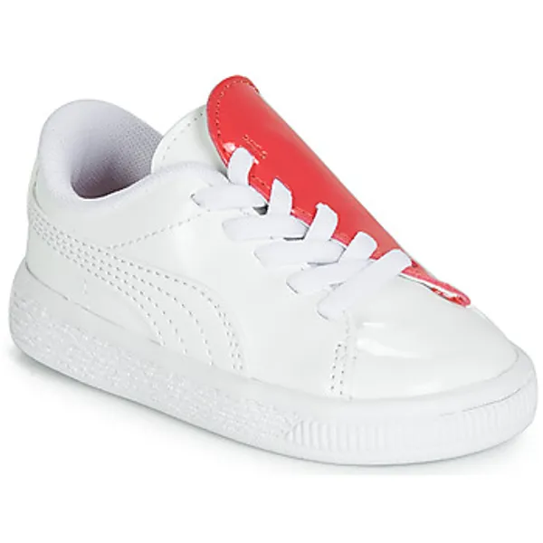 PUMA Lage Sneakers  INF B CRUSH PATENT AC.W-H Wit — vergelijk prijzen bij 1 winkel