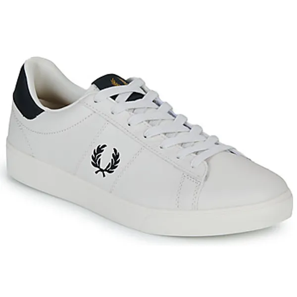 Fred Perry Lage Sneakers  SPENCER LEATHER Wit — vergelijk prijzen bij 1 winkel
