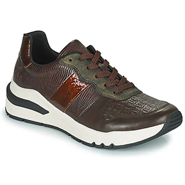 Rieker Lage Sneakers  M6602 Bruin — vergelijk prijzen bij 1 winkel