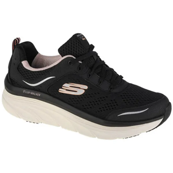 Skechers Lage Sneakers Relaxed Fit: D apos;Lux Walker - Infinite Motion Zwart — vergelijk prijzen bij 1 winkel