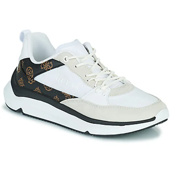Guess Lage Sneakers  DEGROM2 Wit — vergelijk prijzen bij 1 winkel