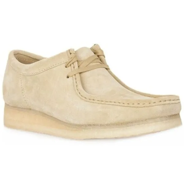 Clarks Lage Sneakers  Wallabee Maple Beige — vergelijk prijzen bij 1 winkel