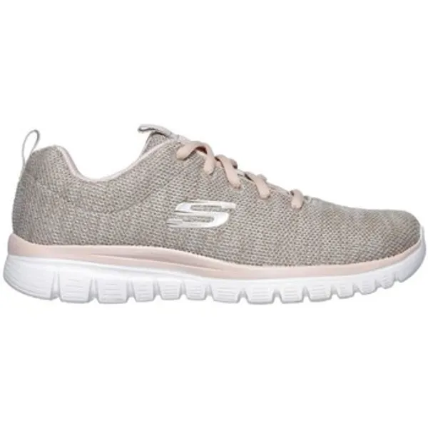 Skechers Lage Sneakers  Graceful Twisted Fortune Beige — vergelijk prijzen bij 2 winkels